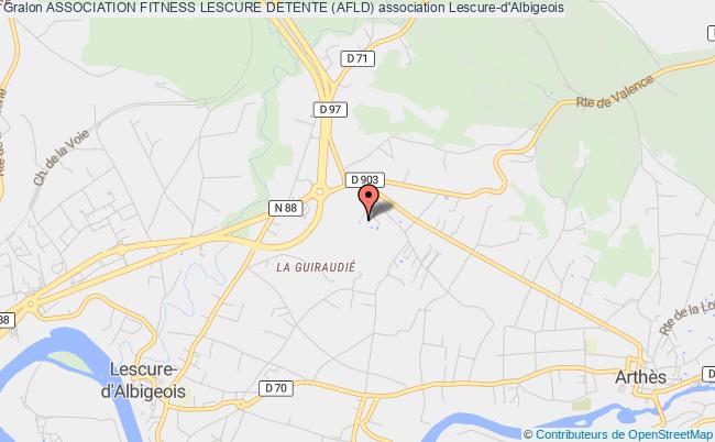 plan association Association Fitness Lescure Detente (afld) Lescure-d'Albigeois