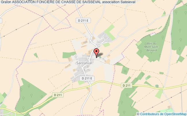 plan association Association Fonciere De Chasse De Saisseval Saisseval