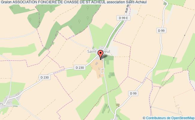 plan association Association Fonciere De Chasse De St Acheul Saint-Acheul