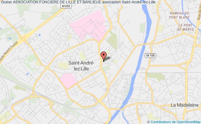 plan association Association Fonciere De Lille Et Banlieue Saint-André-lez-Lille