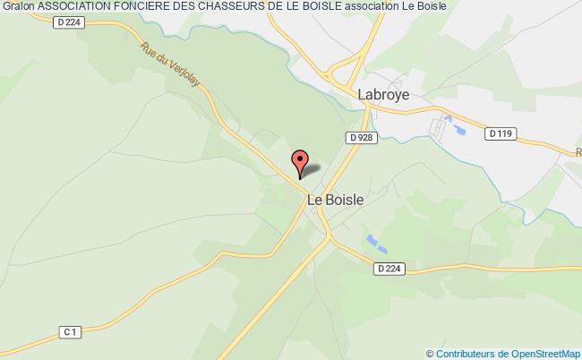 ASSOCIATION FONCIERE DES CHASSEURS DE LE BOISLE
