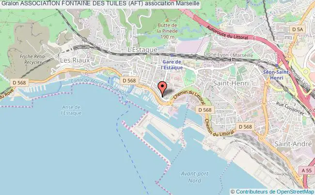plan association Association Fontaine Des Tuiles (aft) Marseille