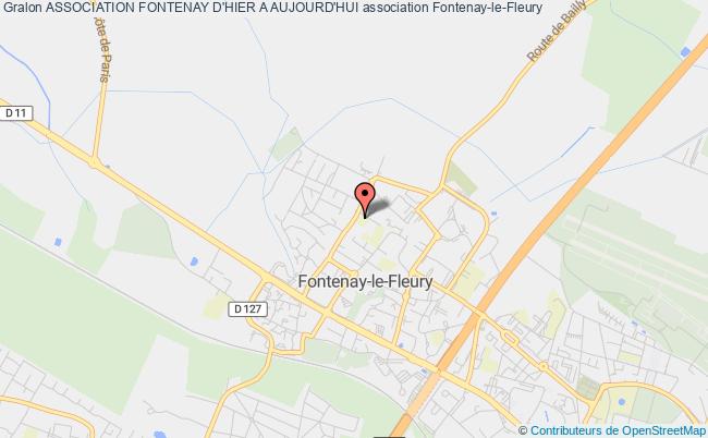 plan association Association Fontenay D'hier A Aujourd'hui Fontenay-le-Fleury