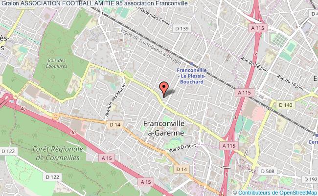 plan association Association Football Amitie 95 Franconville