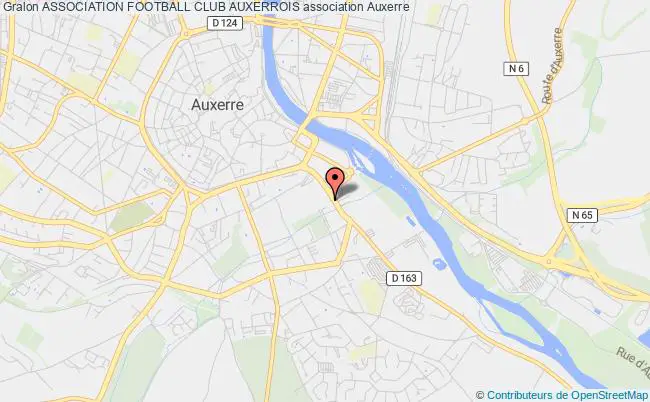 plan association Association Football Club Auxerrois Auxerre