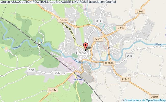 plan association Association Football Club Causse Limargue Gramat