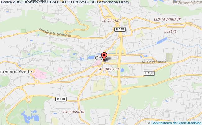 plan association Association Football Club Orsay/bures Orsay