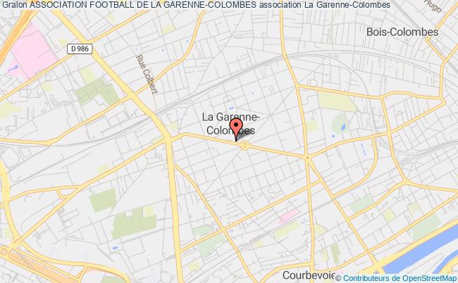 plan association Association Football De La Garenne-colombes La    Garenne-Colombes