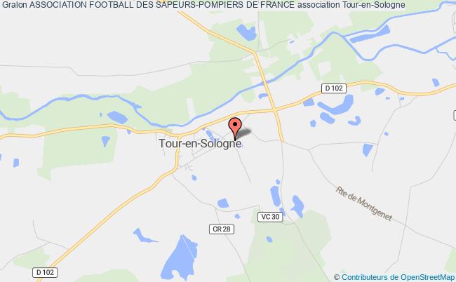 plan association Association Football Des Sapeurs-pompiers De France Tour-en-Sologne