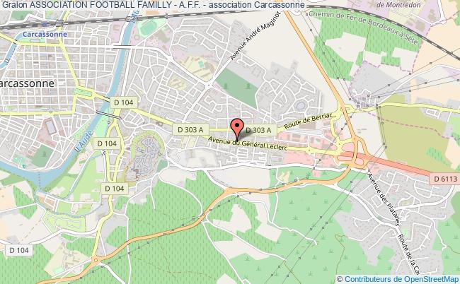 plan association Association Football Familly - A.f.f. - Carcassonne