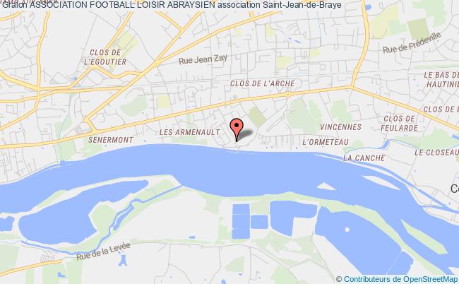 plan association Association Football Loisir Abraysien Saint-Jean-de-Braye