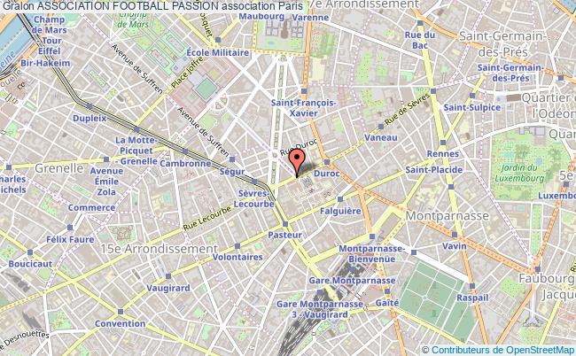 plan association Association Football Passion Paris
