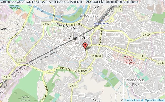 plan association Association Football Veterans Charente - Angouleme Angoulême