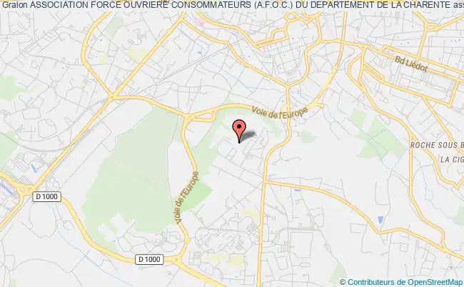 ASSOCIATION FORCE OUVRIERE CONSOMMATEURS (A.F.O.C.) DU DEPARTEMENT DE LA CHARENTE