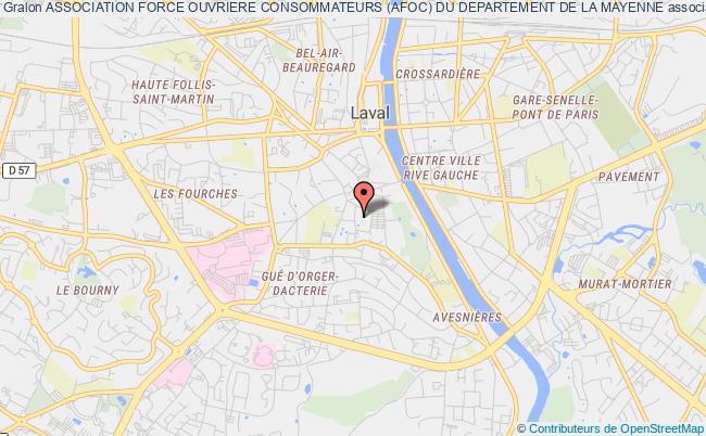 ASSOCIATION FORCE OUVRIERE CONSOMMATEURS (AFOC) DU DEPARTEMENT DE LA MAYENNE