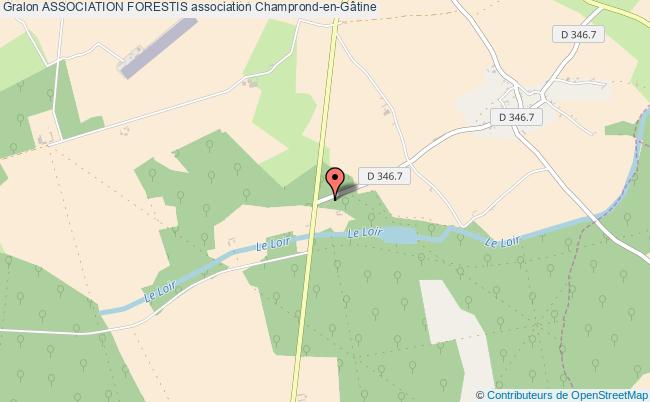plan association Association Forestis Champrond-en-Gâtine