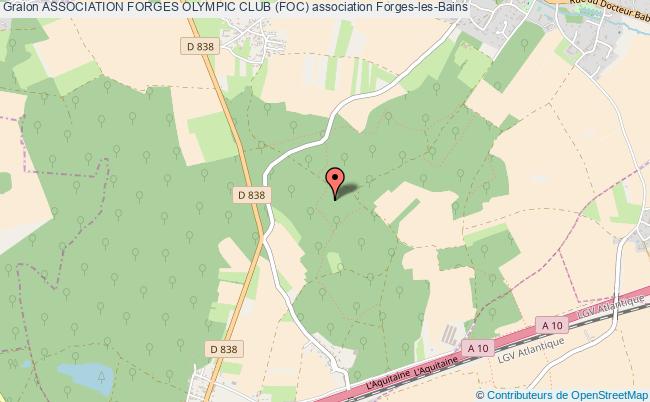 plan association Association Forges Olympic Club (foc) Forges-les-Bains