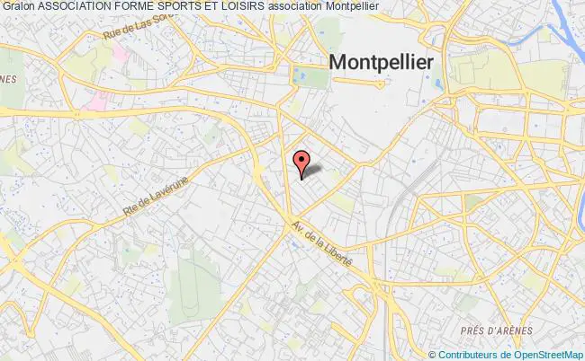 plan association Association Forme Sports Et Loisirs Montpellier