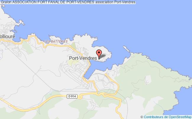 plan association Association Fort Fanal De Port-vendres Port-Vendres