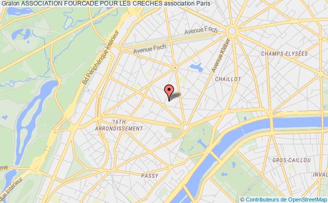 plan association Association Fourcade Pour Les Creches Paris