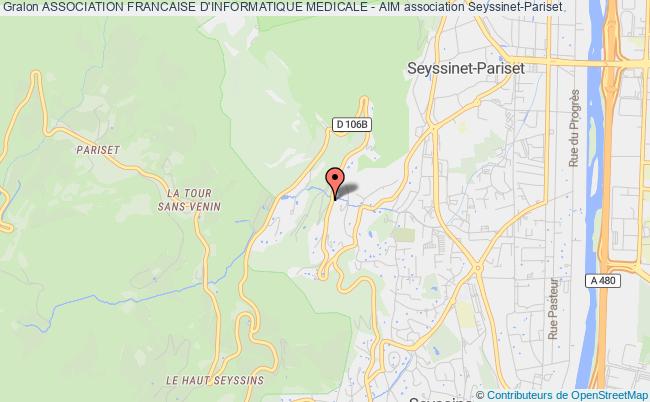 plan association Association Francaise D'informatique Medicale - Aim Seyssinet-Pariset
