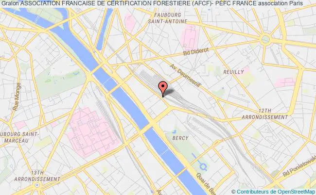 plan association Association Francaise De Certification Forestiere (afcf)- Pefc France Paris