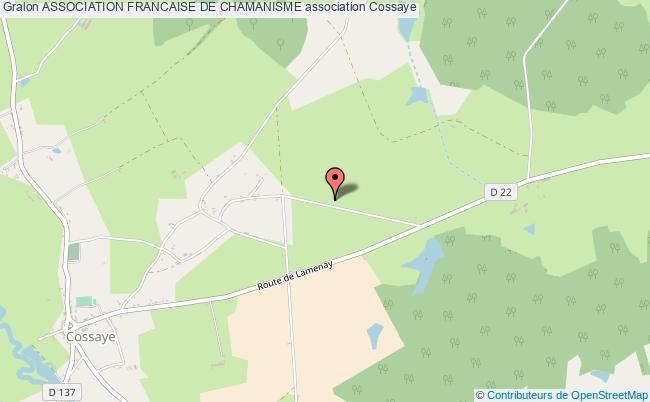 plan association Association Francaise De Chamanisme Cossaye