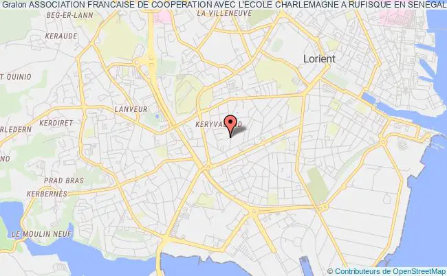plan association Association Francaise De Cooperation Avec L'ecole Charlemagne A Rufisque En Senegal Lorient