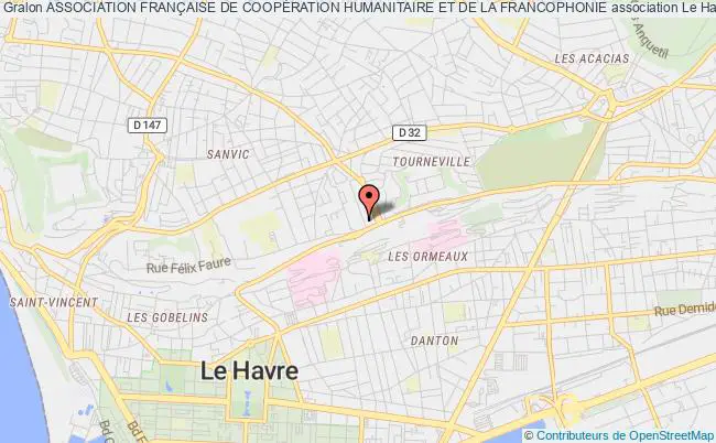 plan association Association FranÇaise De CoopÉration Humanitaire Et De La Francophonie Le    Havre