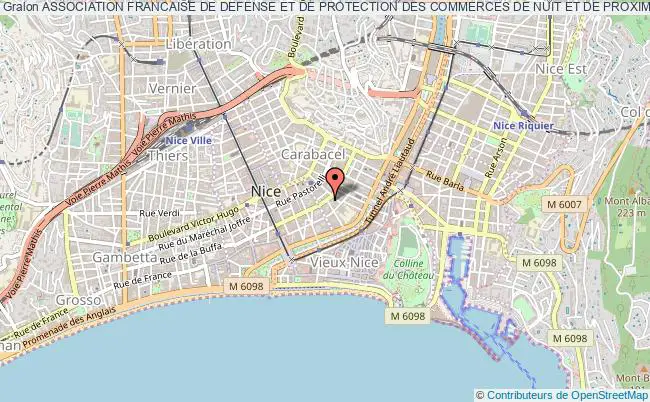 plan association Association Francaise De Defense Et De Protection Des Commerces De Nuit Et De Proximite Nice