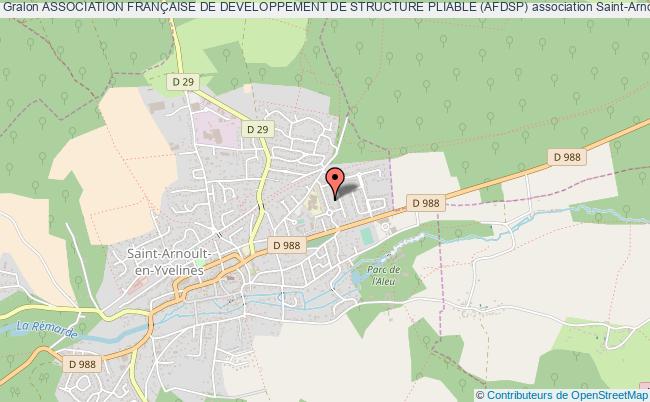 plan association Association FranÇaise De Developpement De Structure Pliable (afdsp) Saint-Arnoult-en-Yvelines