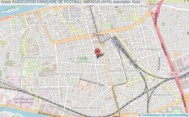 plan association Association FranÇaise De Football Amateur (affa) Tours