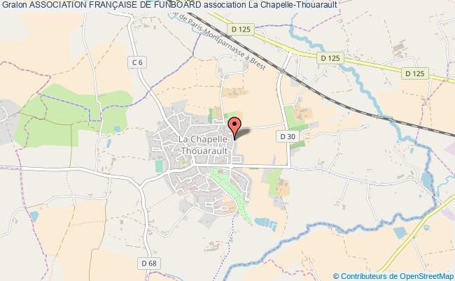 plan association Association FranÇaise De Funboard La Chapelle-Thouarault