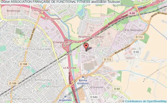 plan association Association FranÇaise De Functional Fitness Toulouse