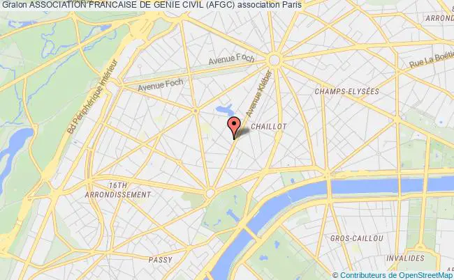 plan association Association Francaise De Genie Civil (afgc) Paris