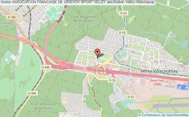 plan association Association Francaise De Girevoy Sport Velizy Vélizy-Villacoublay