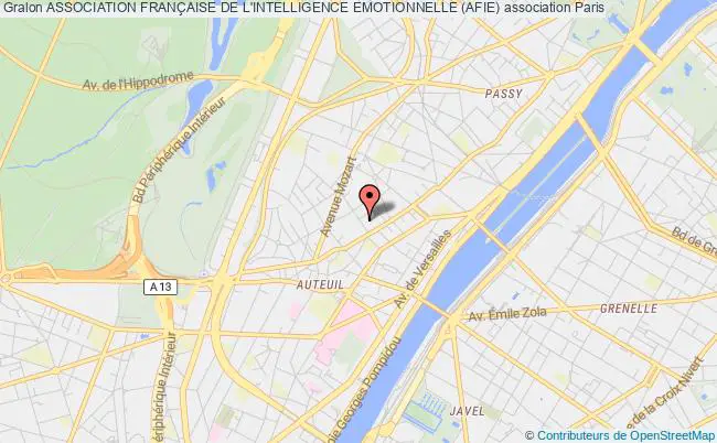 plan association Association FranÇaise De L'intelligence Emotionnelle (afie) Paris