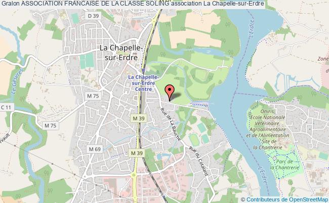 plan association Association Francaise De La Classe Soling La    Chapelle-sur-Erdre