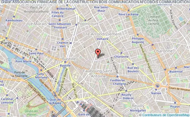 plan association Association Francaise De La Construction Bois Communication Afcobois Communication Paris