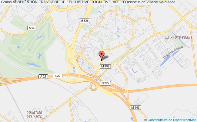 plan association Association Francaise De Linguistive Cognitive  Aflico Villeneuve-d'Ascq