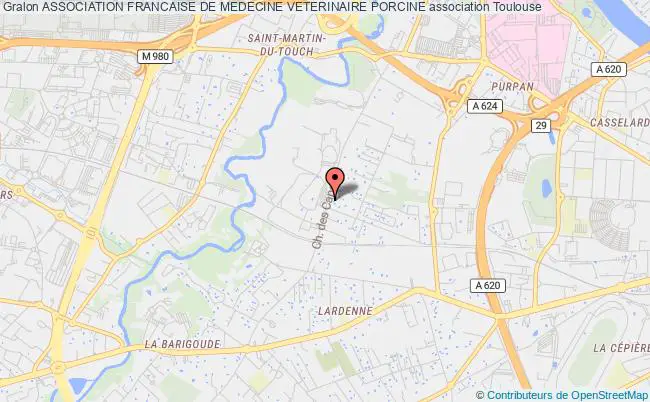 plan association Association Francaise De Medecine Veterinaire Porcine Toulouse Cedex