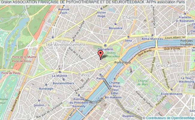 plan association Association FranÇaise De Psychotherapie Et De Neurofeedback -afpn Paris