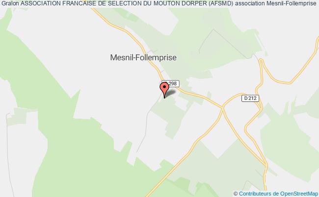 plan association Association Francaise De Selection Du Mouton Dorper (afsmd) Mesnil-Follemprise