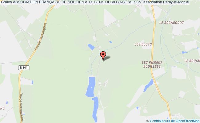 plan association Association FranÇaise De Soutien Aux Gens Du Voyage 'afsgv' Paray-le-Monial