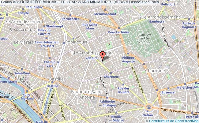 plan association Association Francaise De Star Wars Miniatures (afswm) Paris