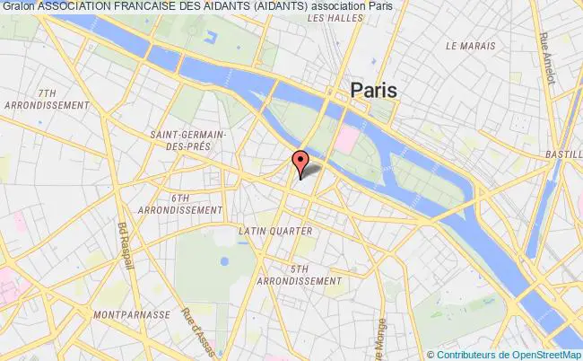 plan association Association Francaise Des Aidants (aidants) Paris
