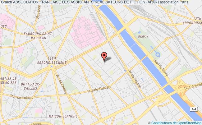 plan association Association Francaise Des Assistants Realisateurs De Fiction (afar) Paris