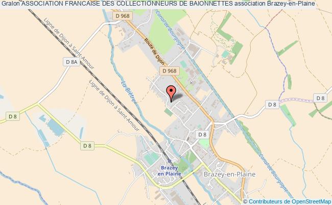 plan association Association Francaise Des Collectionneurs De Baionnettes Brazey-en-Plaine