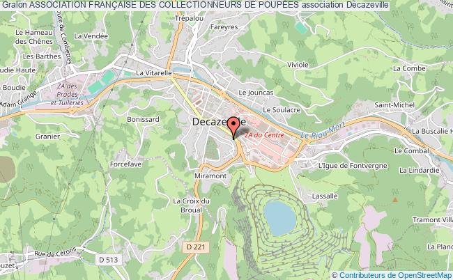 plan association Association FranÇaise Des Collectionneurs De PoupÉes Decazeville