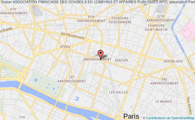 plan association Association Francaise Des Conseils En Lobbying Et Affaires Publiques Afcl Paris
